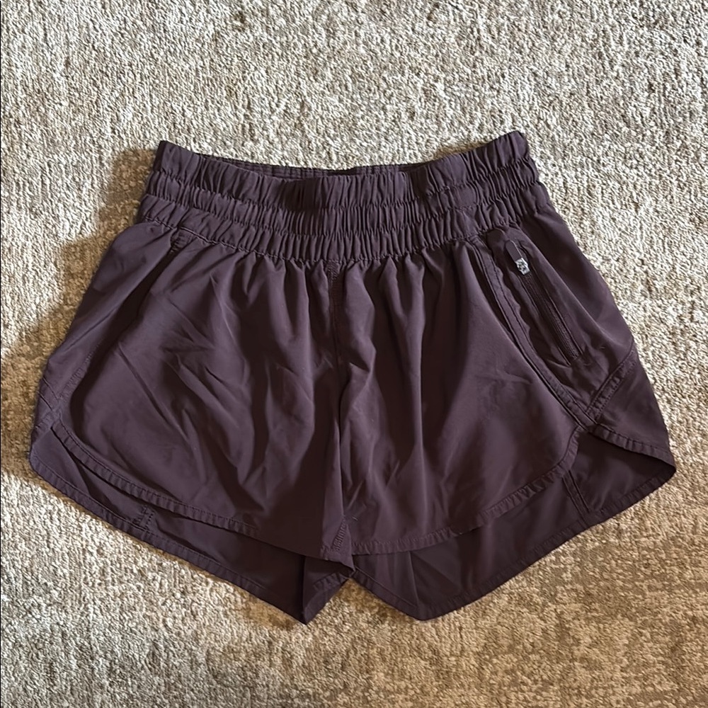 Lululemon burgundy Athletic Shorts